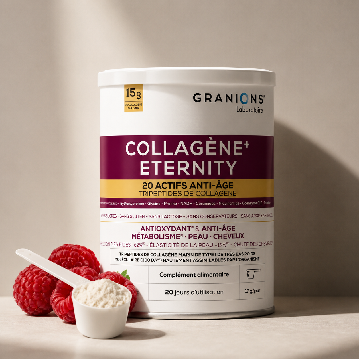 COLLAGÈNE+ÉTERNITY - GRANIONS® Laboratoire
