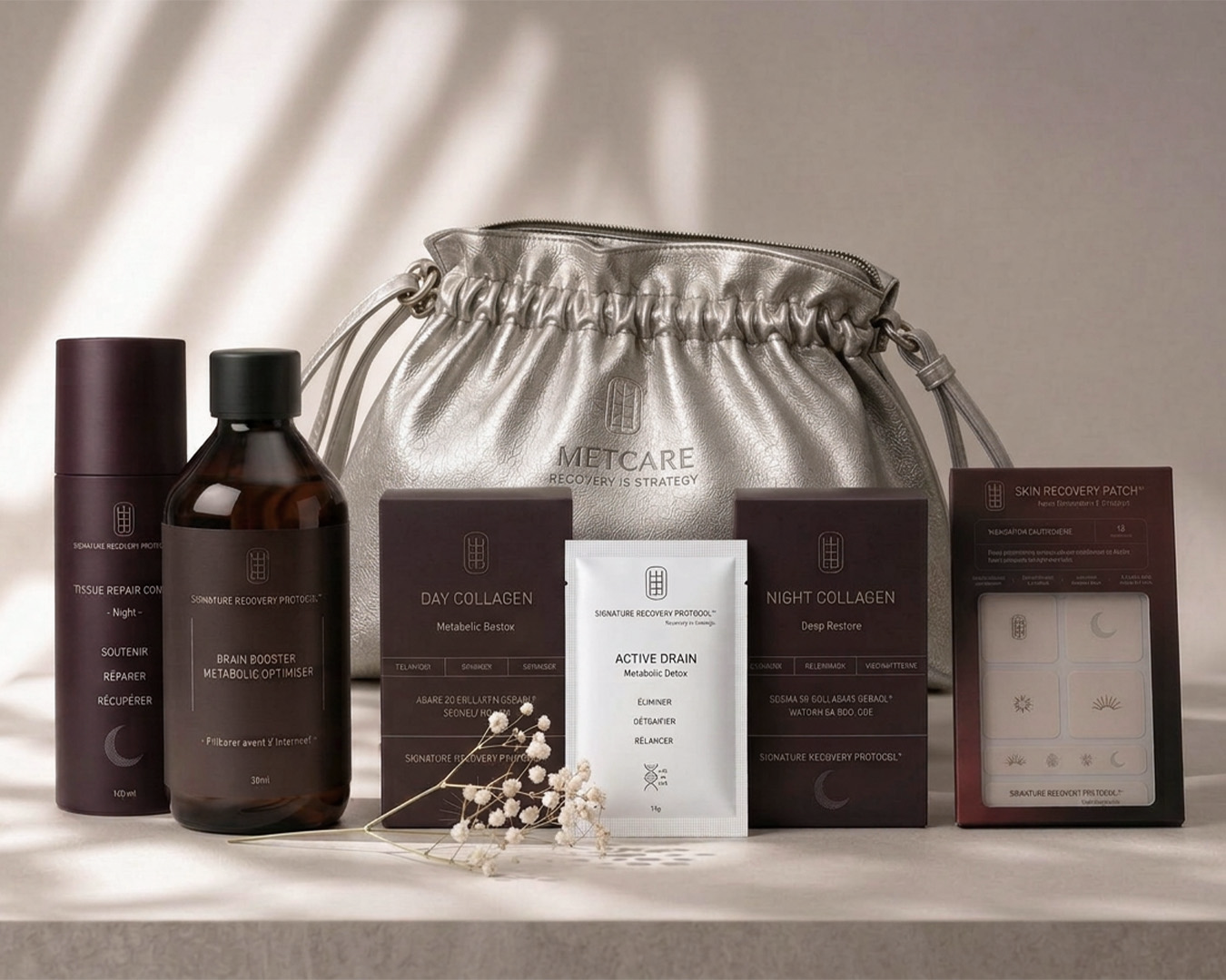 Photo lifestyle de la collection METCARE - Signature Recovery protocol™ Recovery