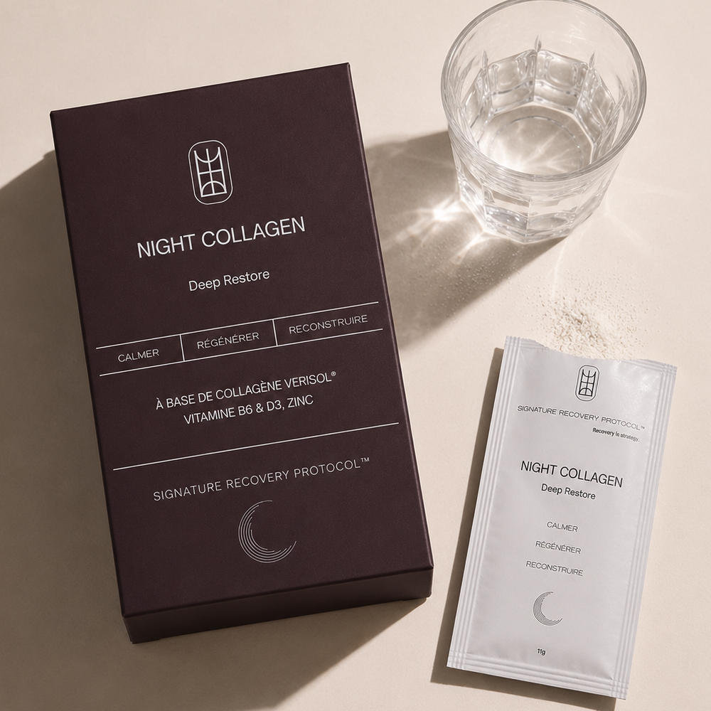 Photo lifestyle produit METCARE Night Collagen Deep Restore